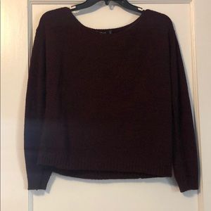 Maroon light sweater